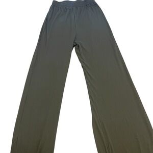 SHEIN Olive Green Wide leg Pants